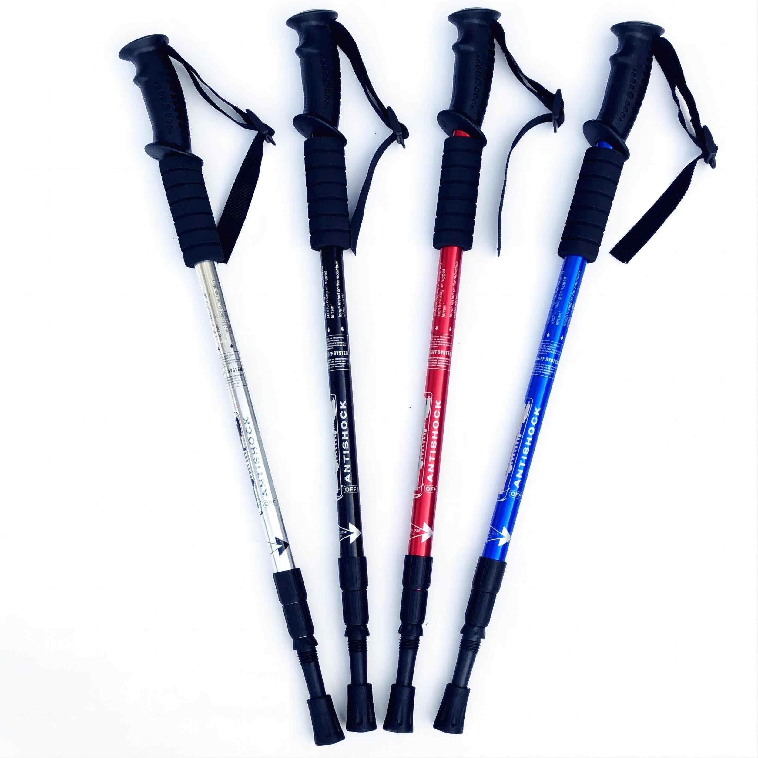 Durable Lightweight Aluminum Hiking Poles for Outdoor Adventures