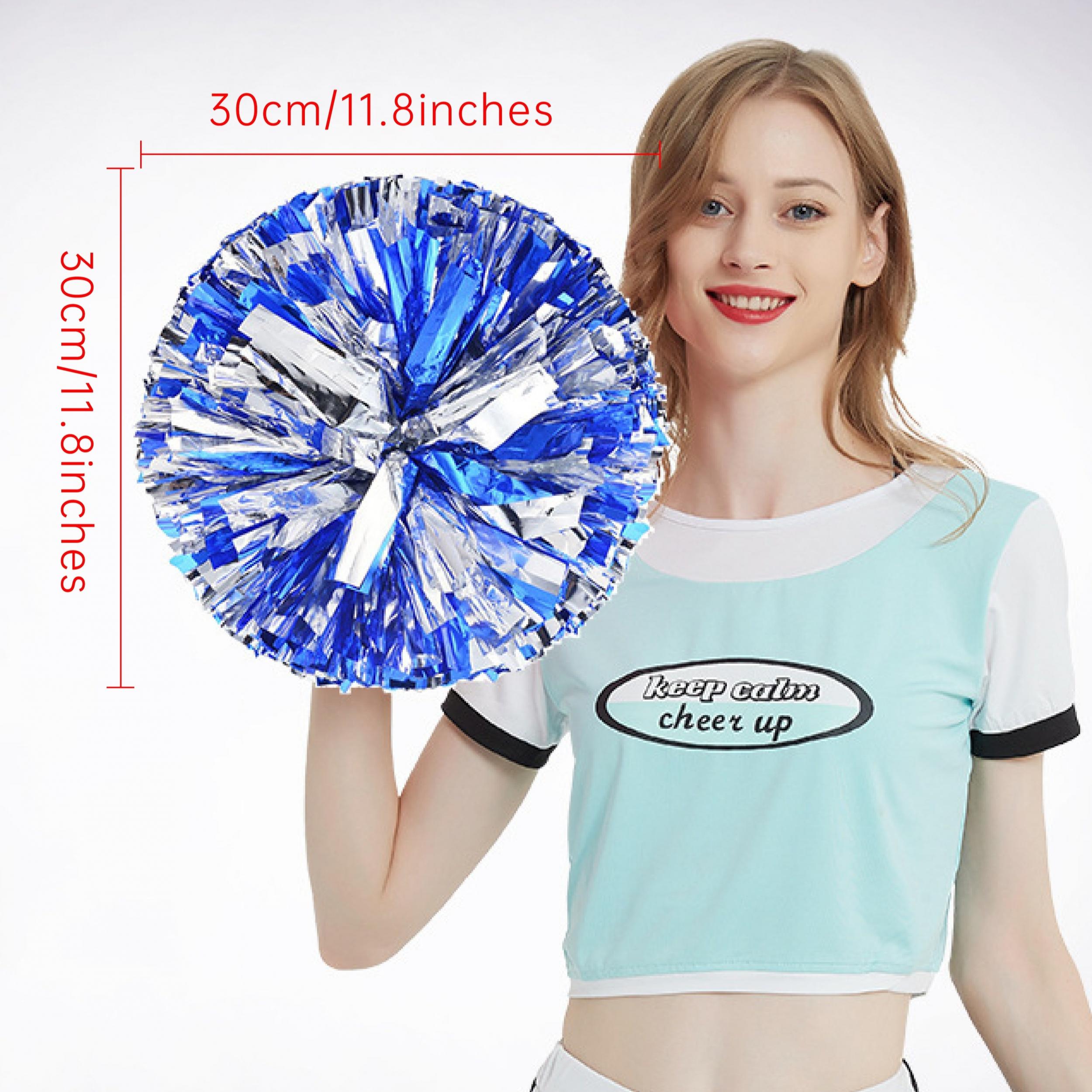 2pcs Cheering Poms Handheld Props Dancing Supplies