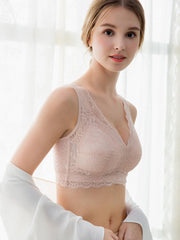 Lace Wireless Bra Comfortable Push Up Women's Lingerie