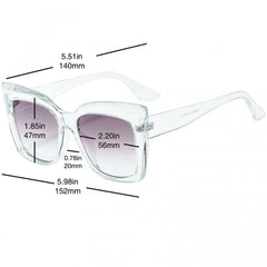 Y2K Cat Eye Sunglasses Mod Jelly Gradient Glasses UV400