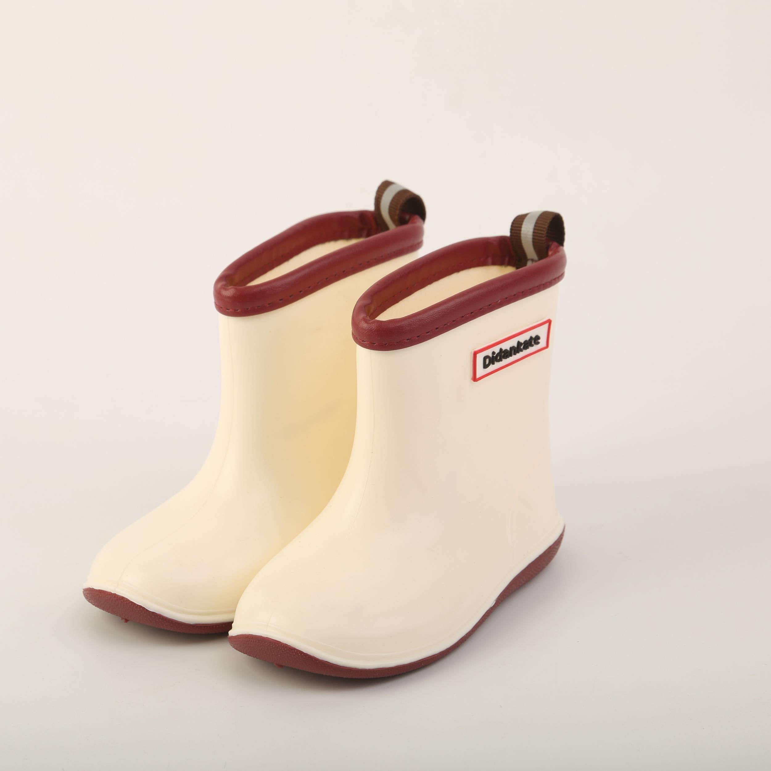 Waterproof Girls' Rain Boots Slip On Non Slip Durable