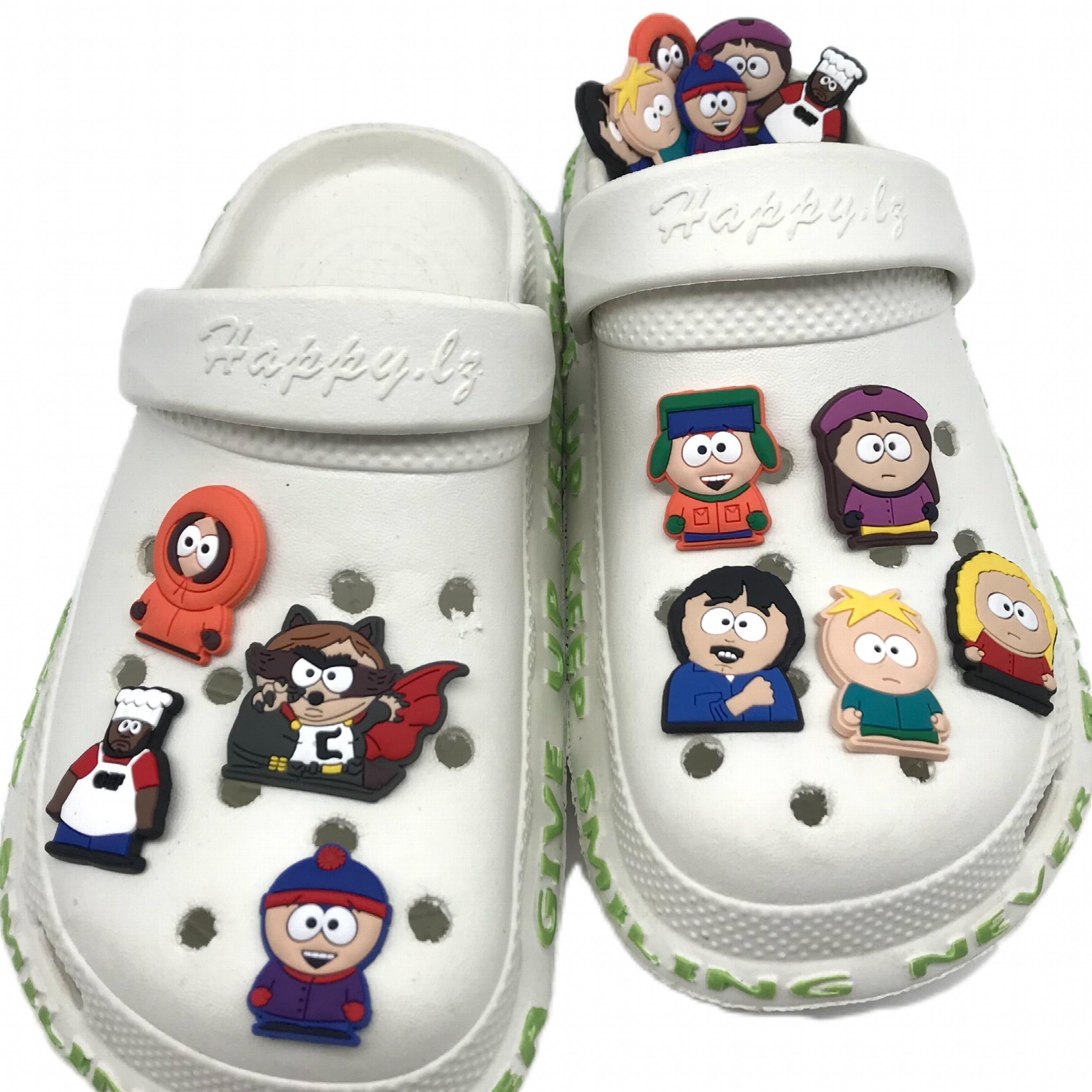 Cartoon Characters Pattern Charms For Clogs Decorative Accessories