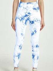 Tie Dye Seamless Sports Leggings High Stretch Yoga Pants