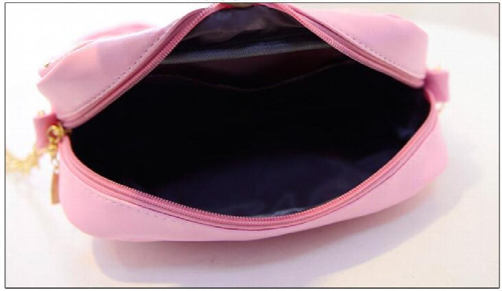 Women Messenger Bag Rivet Chain Shoulder Bag PU Leather Crossbody Crown Bags