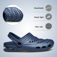 Women's Air Cushion Clogs Hollow Out Adjustable Strap Sandals