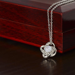 Granddaughter Zircon Flower Pendant Necklace Graduation Christmas Gift