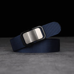 Polyester Alloy Automatic Buckle Belt Casual Versatile Training Belt