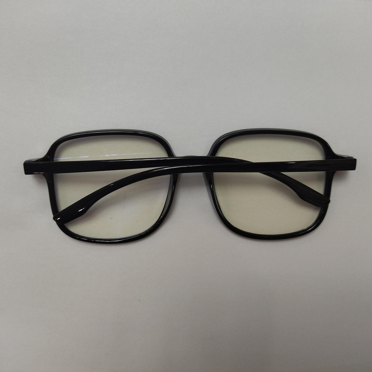 Square Frame Light Blocking Glasses Clear Lens Computer Eyeglasses