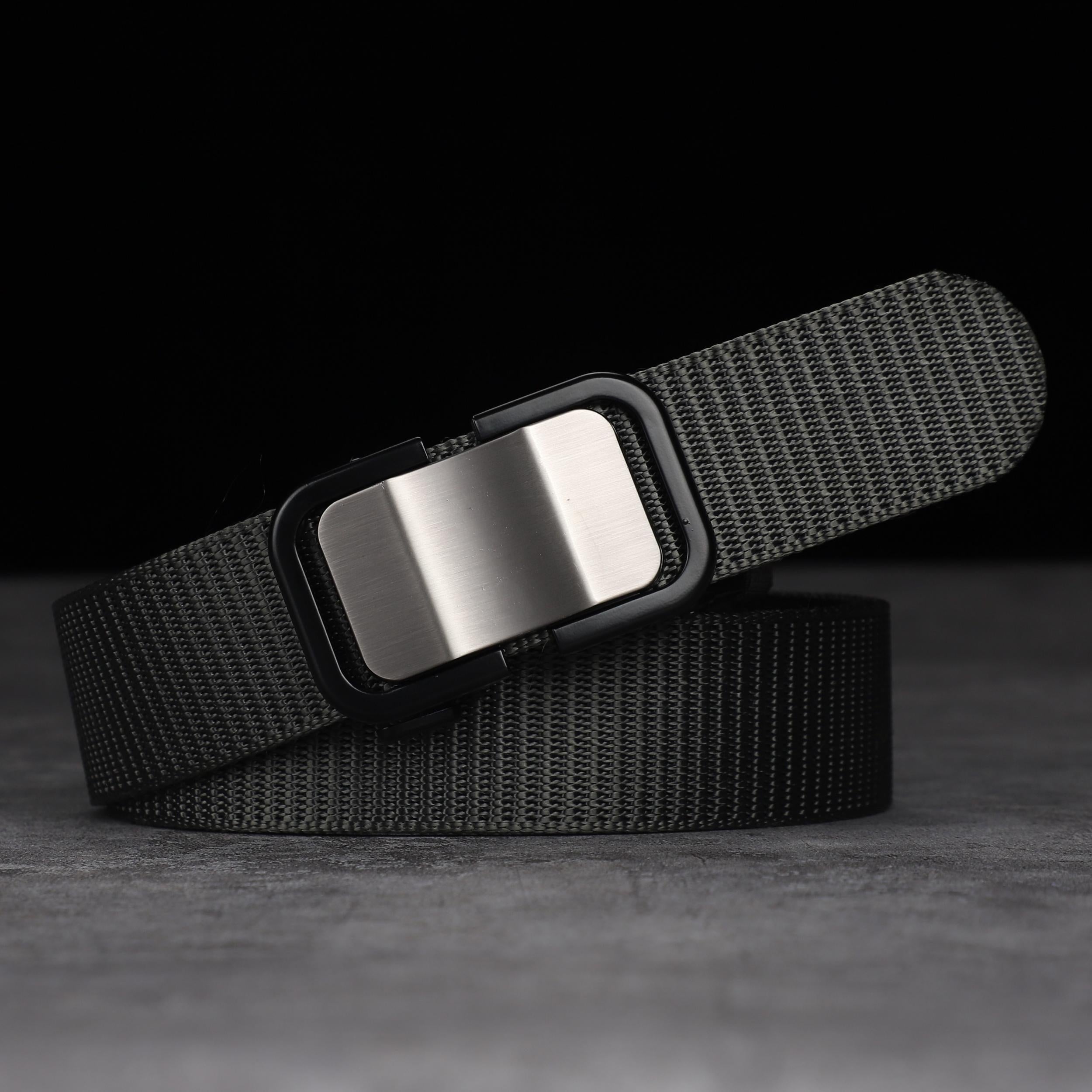 Polyester Alloy Automatic Buckle Belt Casual Versatile Training Belt