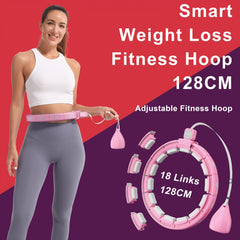 Adjustable Infinity Hoop for Adults Weight Loss Quiet Hoop