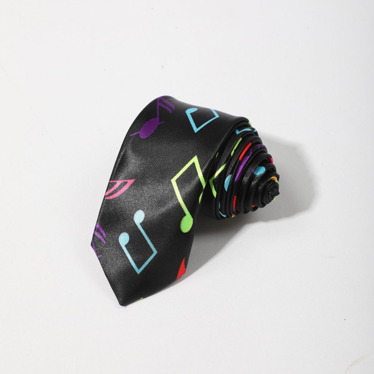 College Style Hip hop Musical Note Necktie