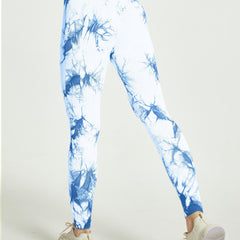 Tie Dye Seamless Sports Leggings High Stretch Yoga Pants