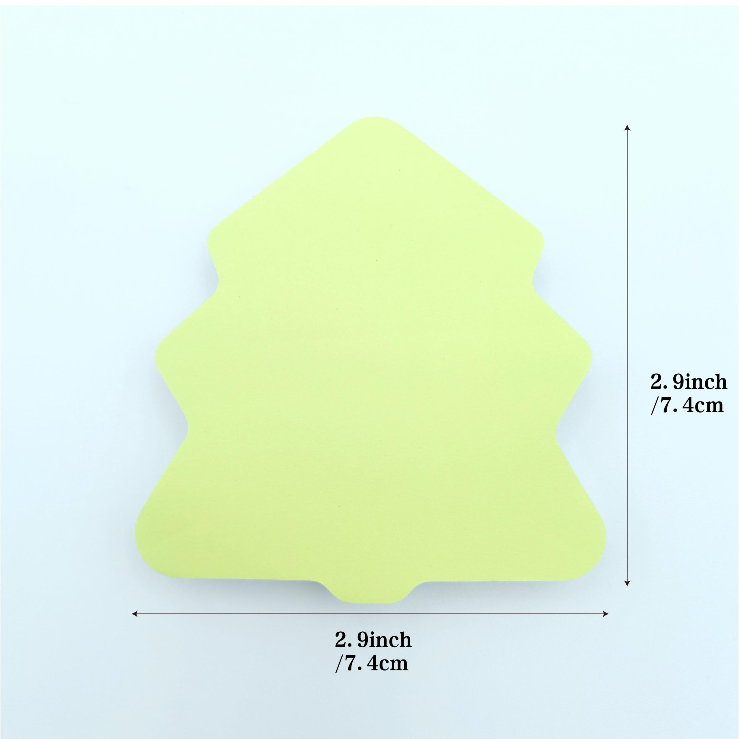 Colorful Sticky Notes 7x6.7, 100 Sheets, 1 Pack