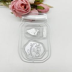 1pc Bottle DIY Metal Embossing Scrapbooking Cutting Die
