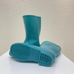 Women's Waterproof High Top Rain Boots Solid Non Slip Outdoor Garden Work