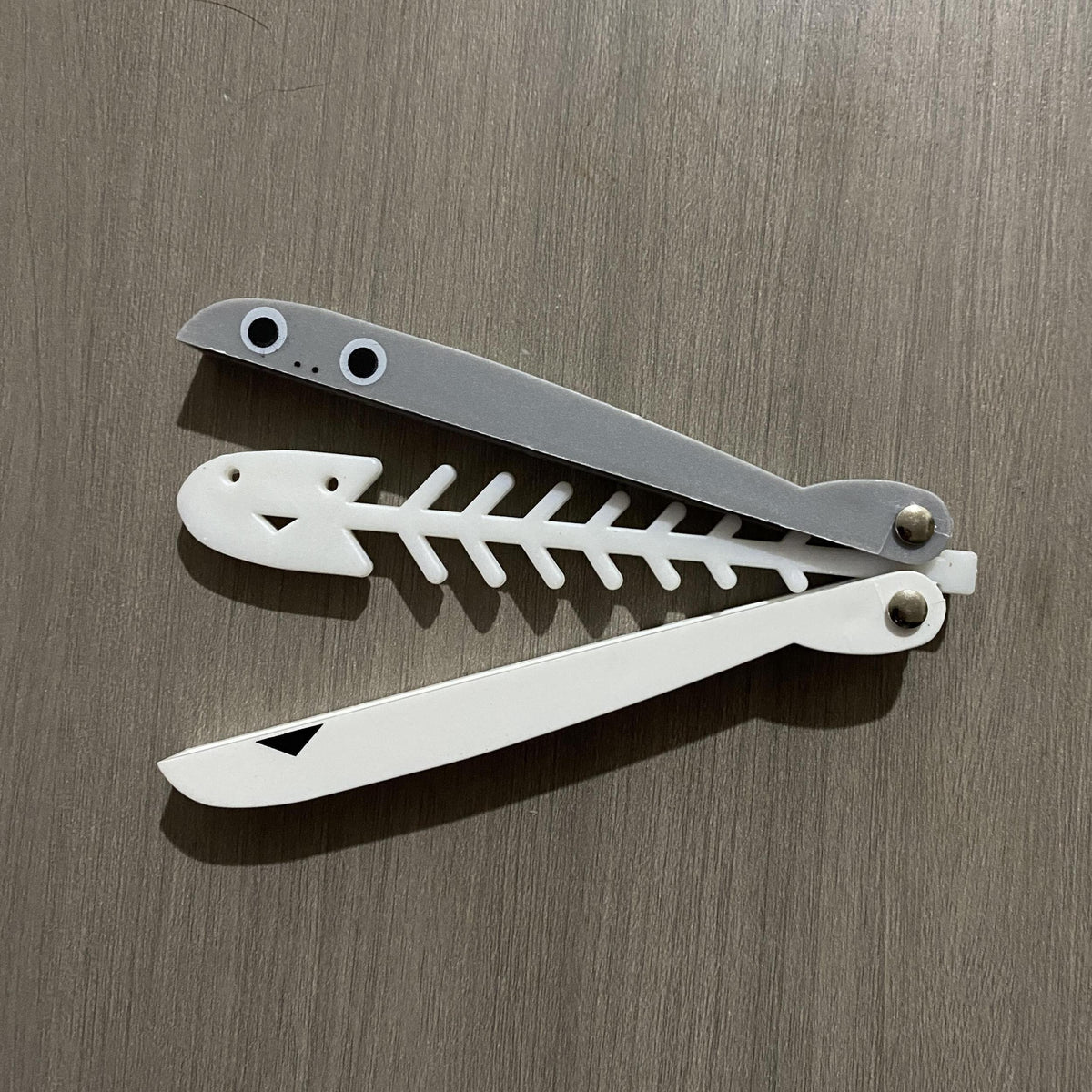 3D Printed Fish Bone Butterfly Game Training Toy