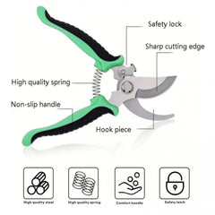 Stainless Steel Pruning Scissors Gardening Fruit Branches