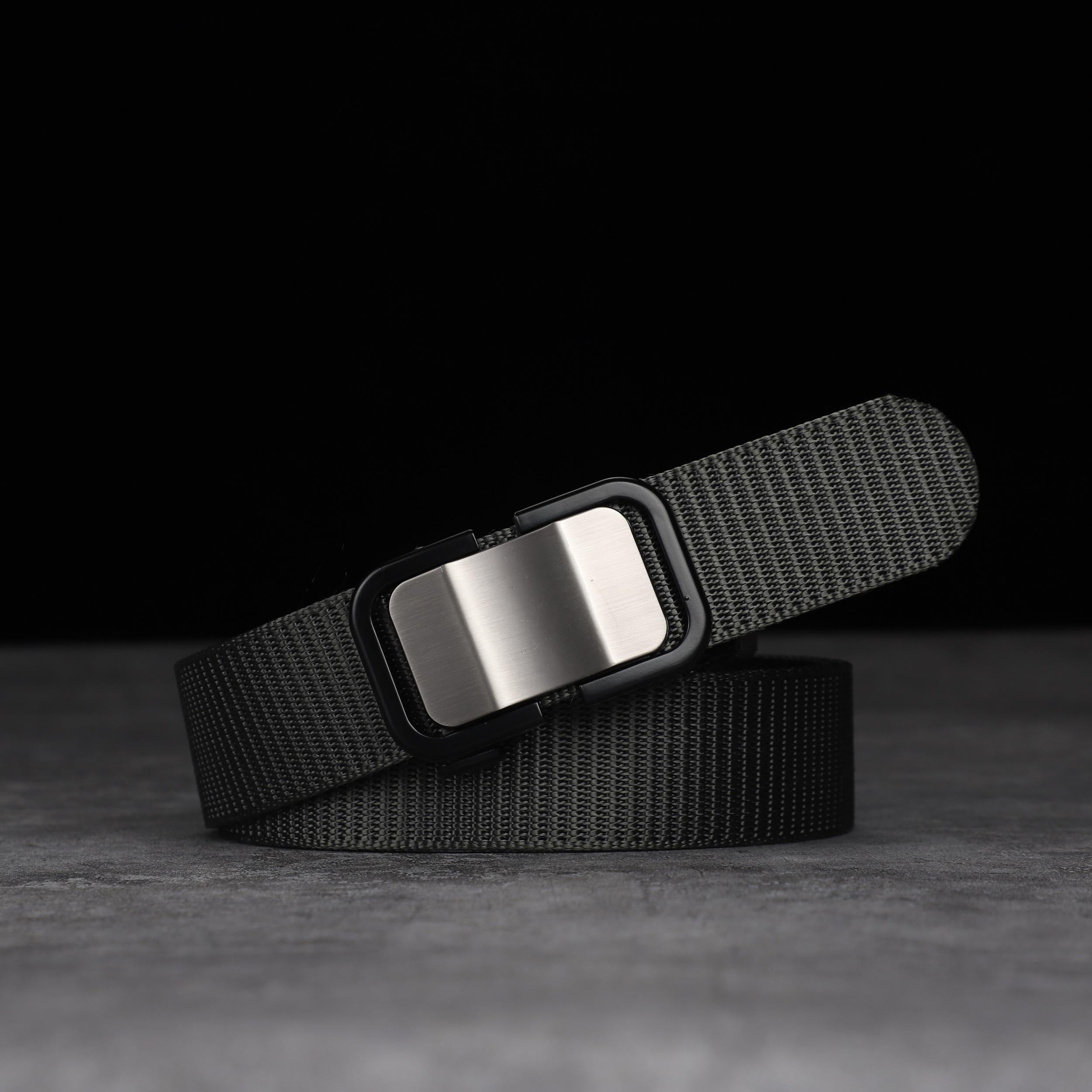 Polyester Alloy Automatic Buckle Belt Casual Versatile Training Belt