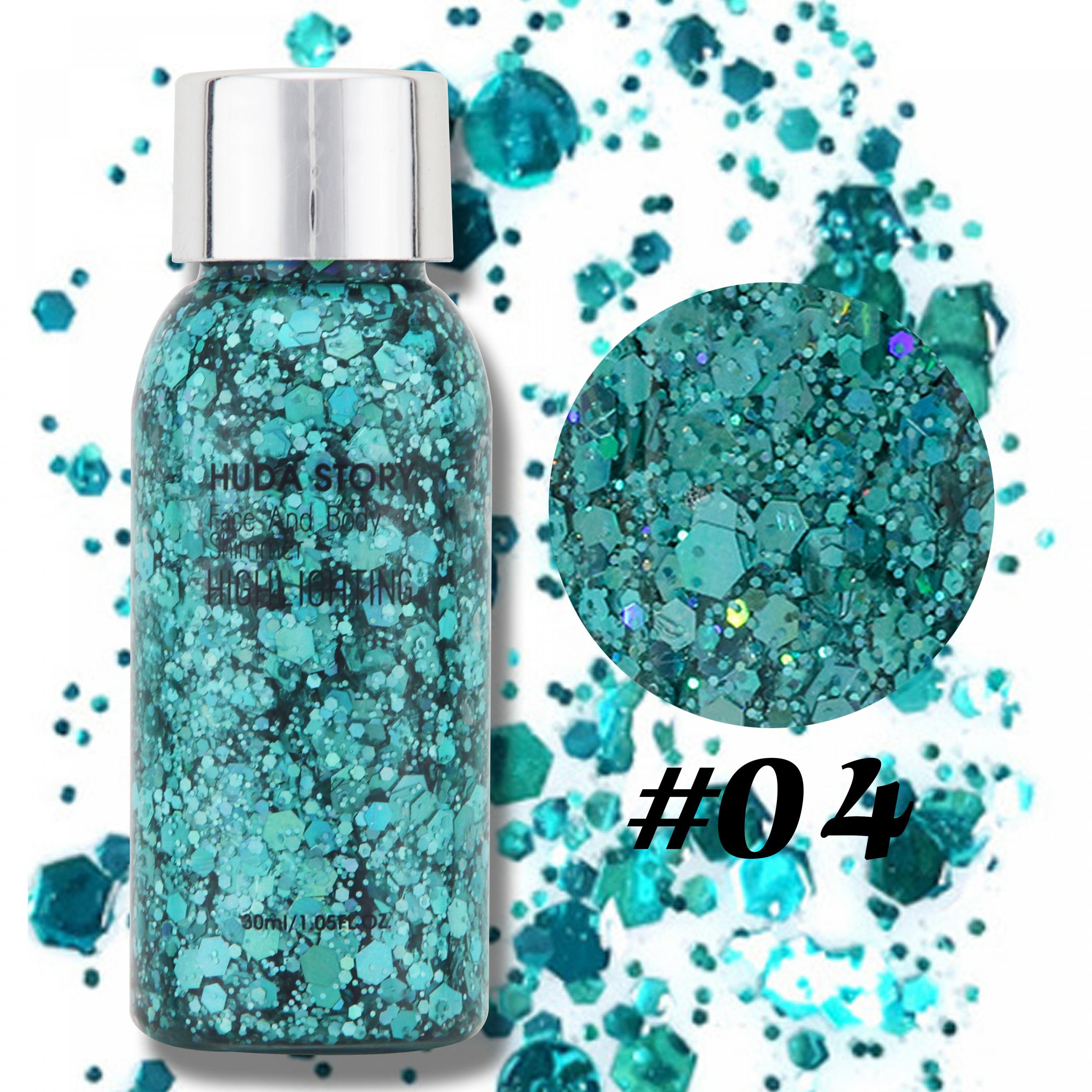 Long Lasting Mermaid Sparkle Glitter Liquid Eyeshadow Gel