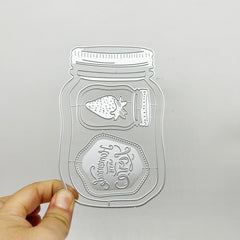 1pc Bottle DIY Metal Embossing Scrapbooking Cutting Die
