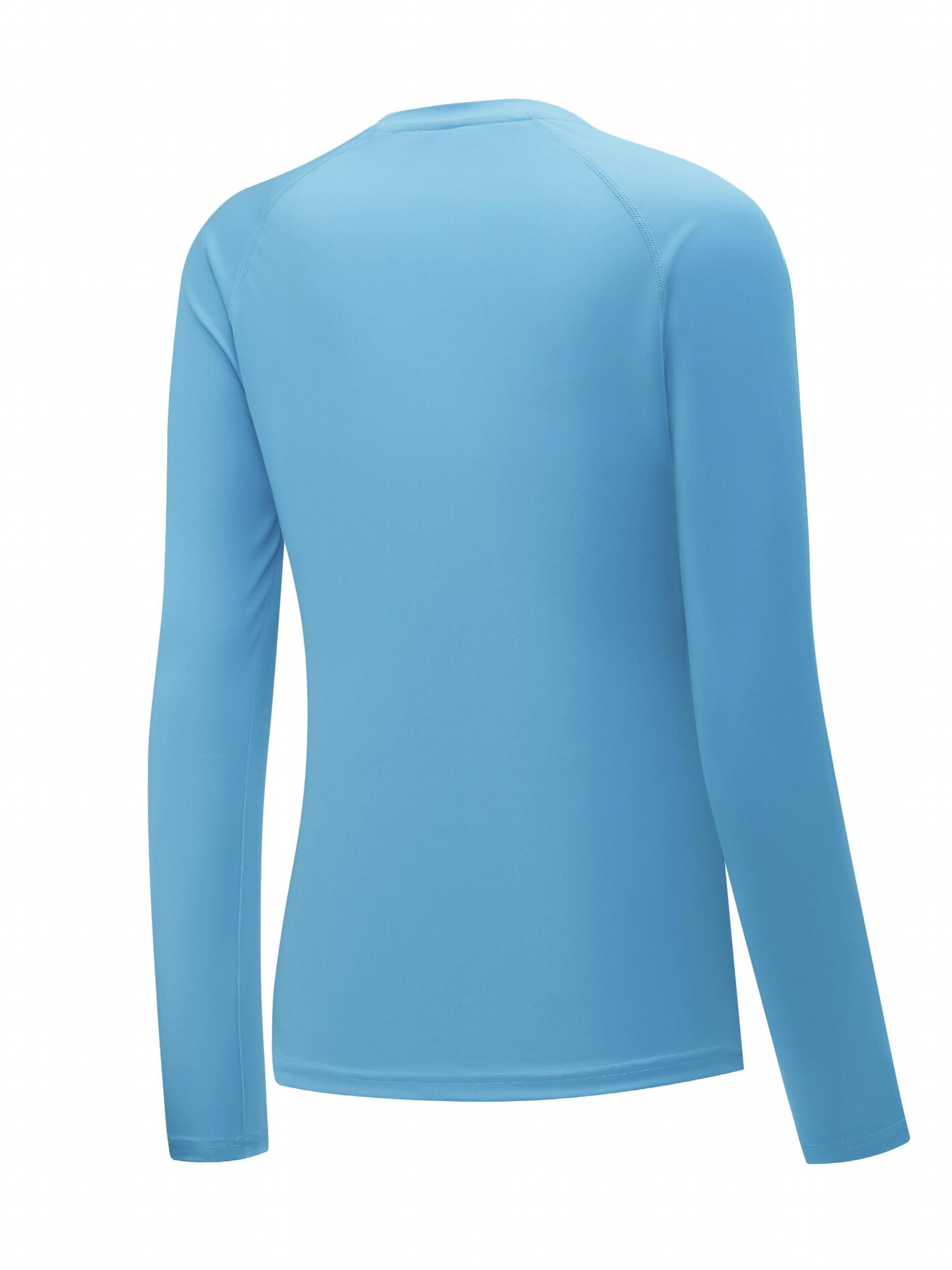2pcs Solid Lounge Tops Long Sleeve Crew Neck Top Women's Loungewear