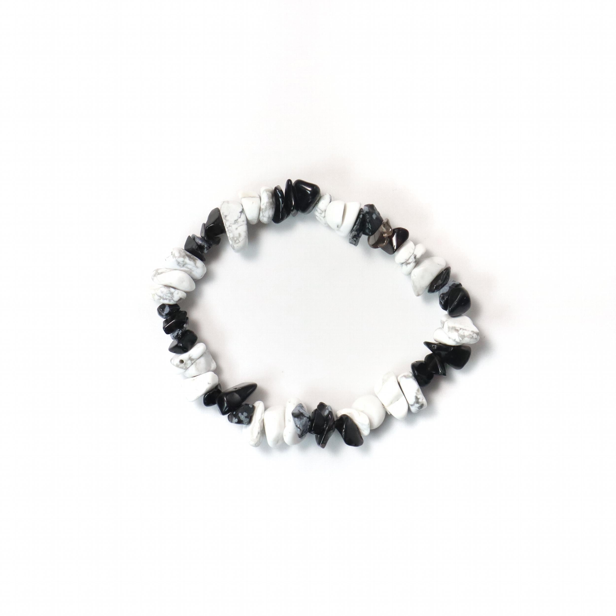 Natural Crystal Irregular Shape Bracelet Birthstone Gift for Him