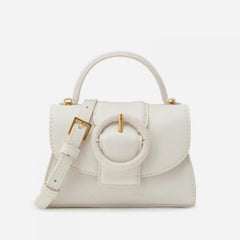Vintage Mini Square Bag PU Leather Women's Handbag