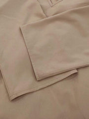  V Neck Loose Fit Top & Pants Two Piece Set