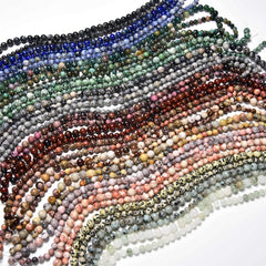 8mm Natural Crystal Long Chain Loose Beads Semi-finished Jewelry