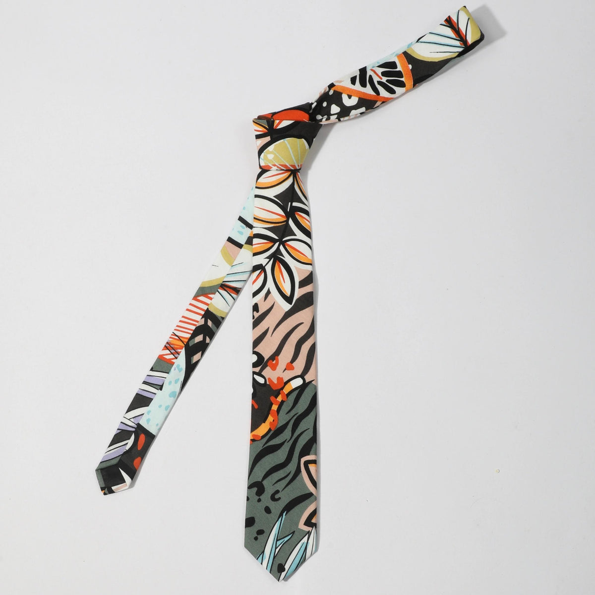 Men's Floral Necktie Business Wedding Party Necktie Gift For Men