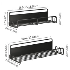 Magnetic Spice Rack for Refrigerator Kitchen Storage Organizer