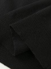 Stretch V Neck Pullover Men's Sweater Casual Warm Winter Knit Solid Fall