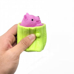 Squirrel Decompression Toy Soft Tricky Toy For Stress Relief