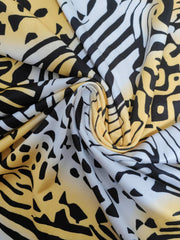  Leopard Print Open Front Cardigan