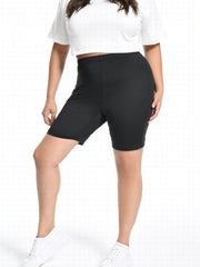  Casual High Rise Skinny Stretch Shorts