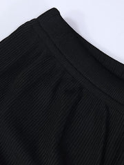 Girls Bunny Tag Flared Pants for Spring Summer Autumn