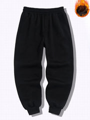 LA Print Joggers Men's Casual Loose Fit Drawstring Pants