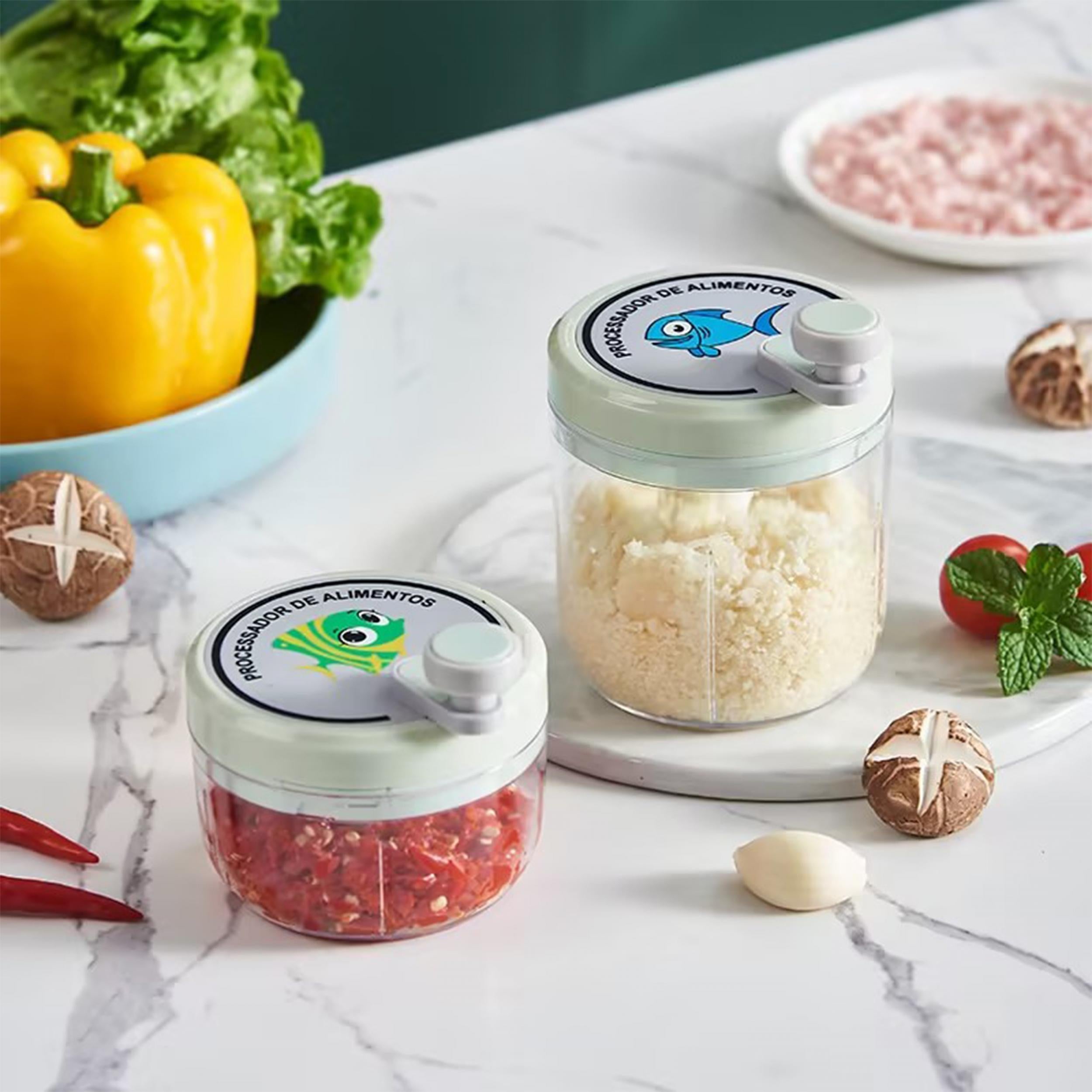 Vegetable Cutter Garlic Grinder Fruit Crusher Kitchen Tool