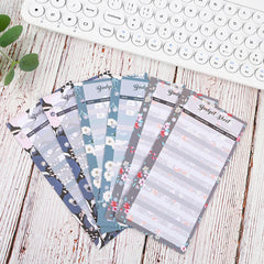 12pcs Colorful Budget Card Money Organizer for A6 Budget