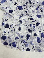 Graphic Print Long Sleeve Button Up Shirt
