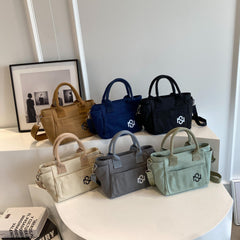 Vintage Crossbody Tote Bag Retro Top Handle Satchel Women's Casual Handbag