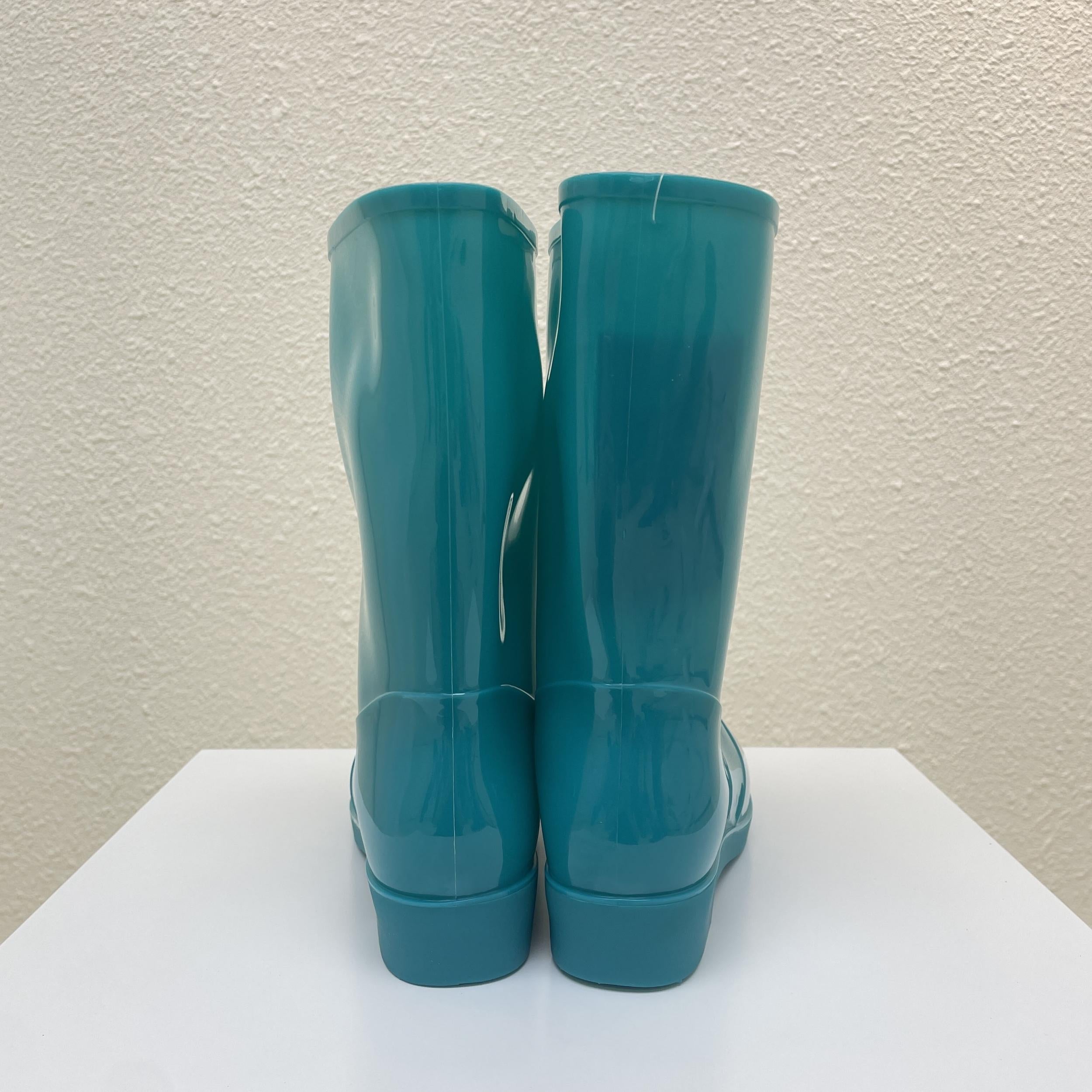 Women's Waterproof High Top Rain Boots Solid Non Slip Outdoor Garden Work