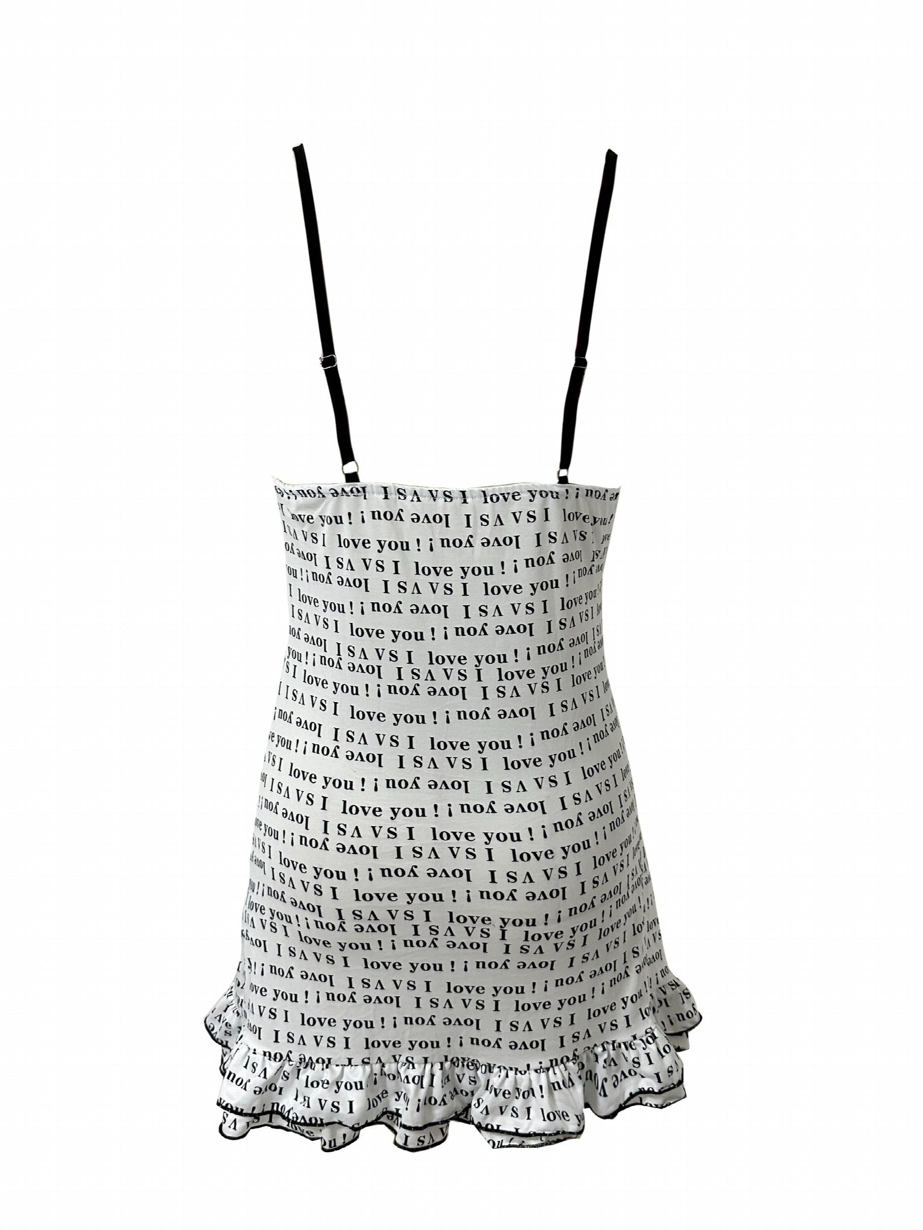 V Neck Ruffle Home Dress Women's Loungewear & Dresses