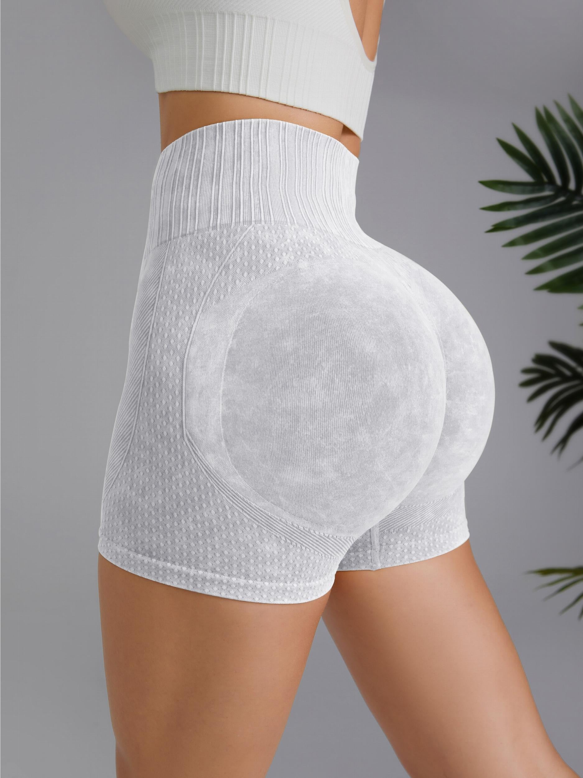 High Waist Hip Lifting Fitness Shorts for Women