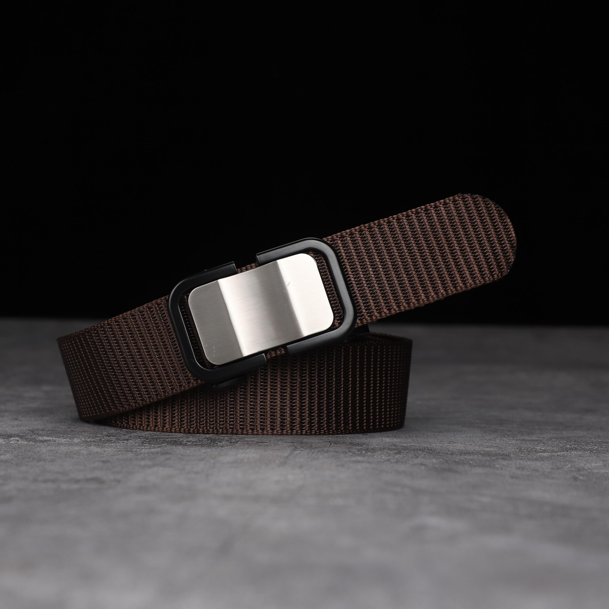 Polyester Alloy Automatic Buckle Belt Casual Versatile Training Belt