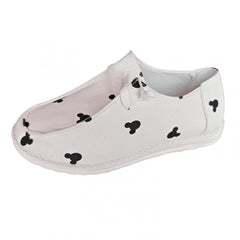 Women's Animal Print Canvas Shoes Lightweight Low Top Lace Up Shoes