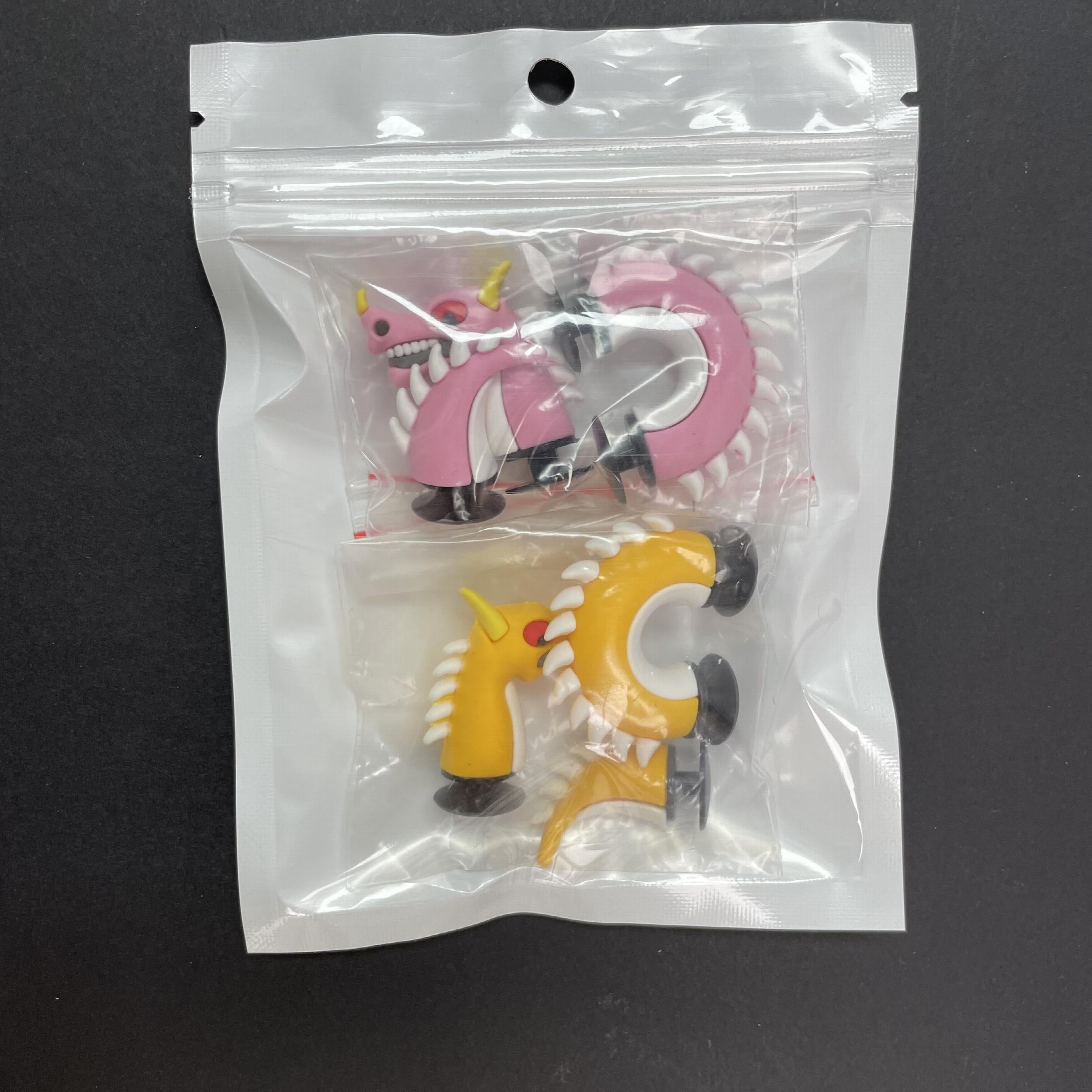 3D Dragon Charms Set for Crocs Shoes - Boys Children Decoration