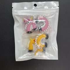3D Dragon Charms Set for Crocs Shoes - Boys Children Decoration