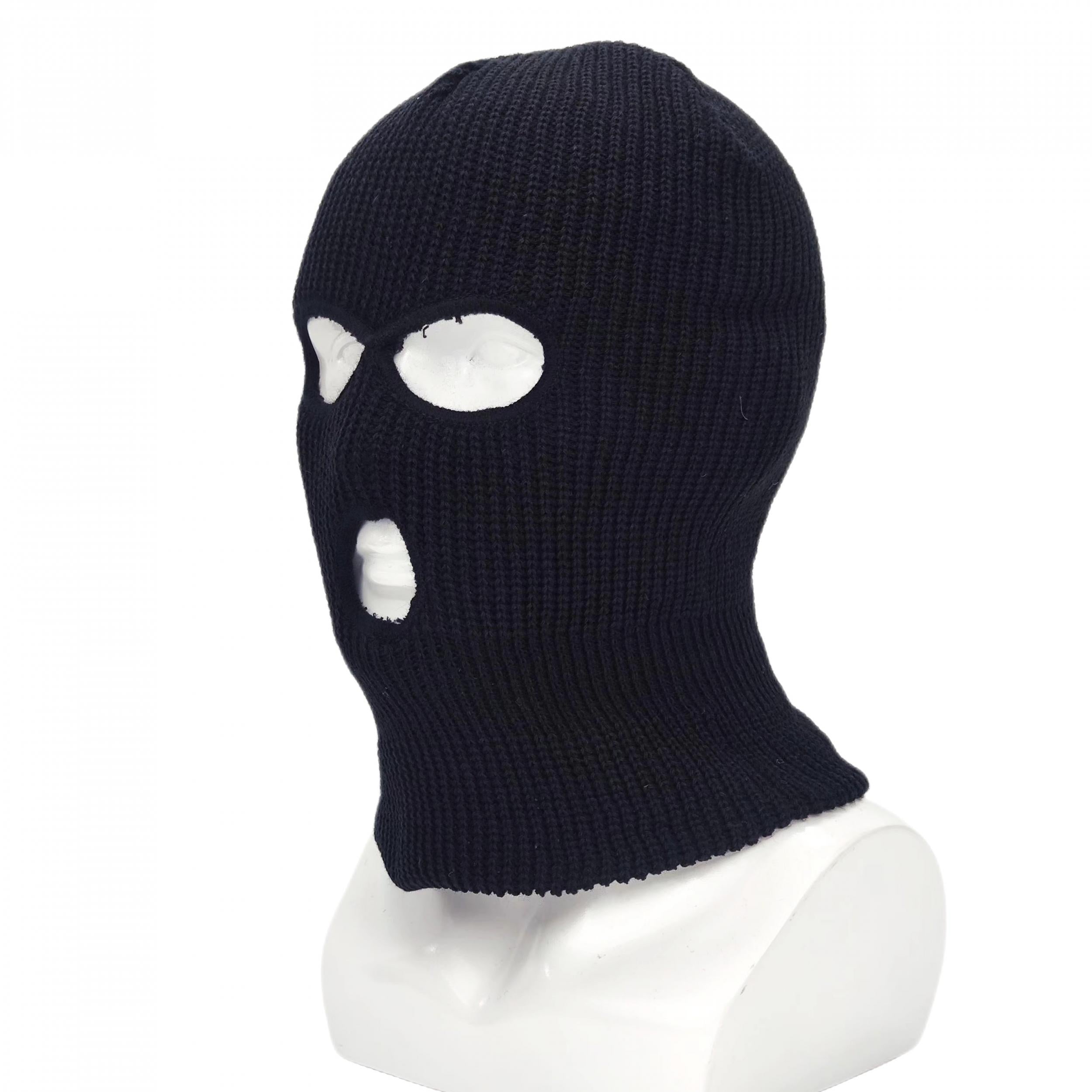 Windproof Knitted Balaclava Full Face Cover For Outdoor Activities