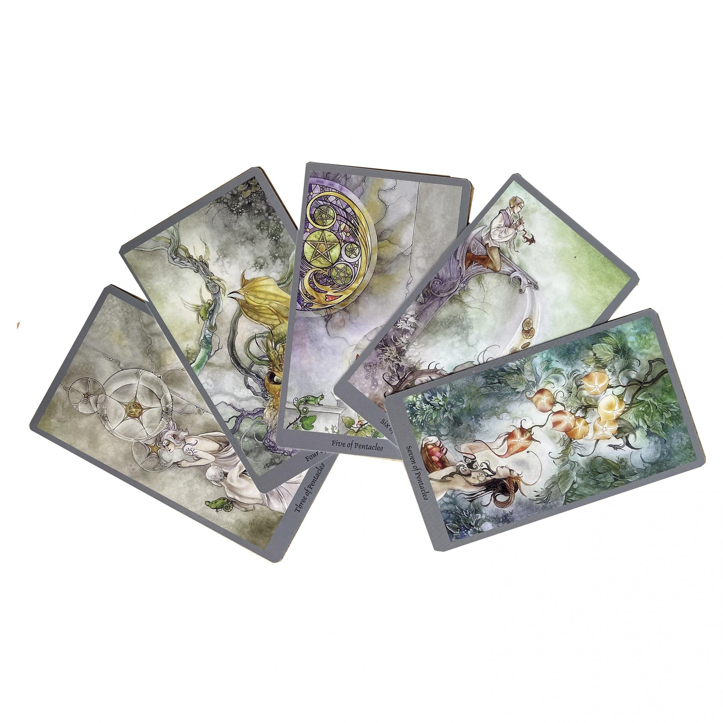 Christmas Tarot Card Set for Beginners - 78 Cards & Guide